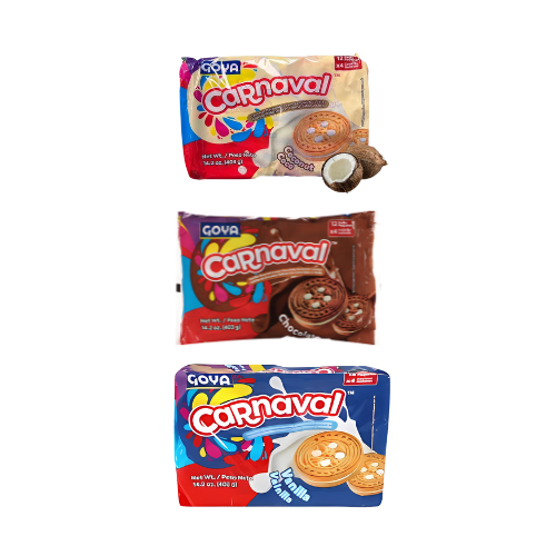 GALLETAS CARNAVAL x 12 paq 403g