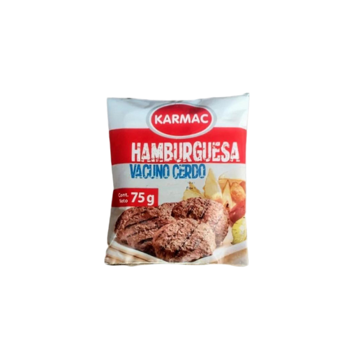 HAMBURGUESA VACUNO CERDO 75g