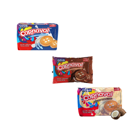 GALLETAS CARNAVAL x 12 paq 403g