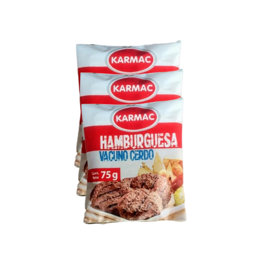 HAMBURGUESA VACUNO CERDO 75g