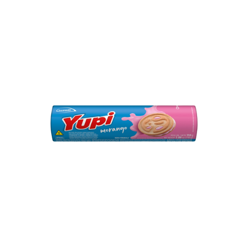 GALLETAS RELLENO MORANGO YUPI 110g